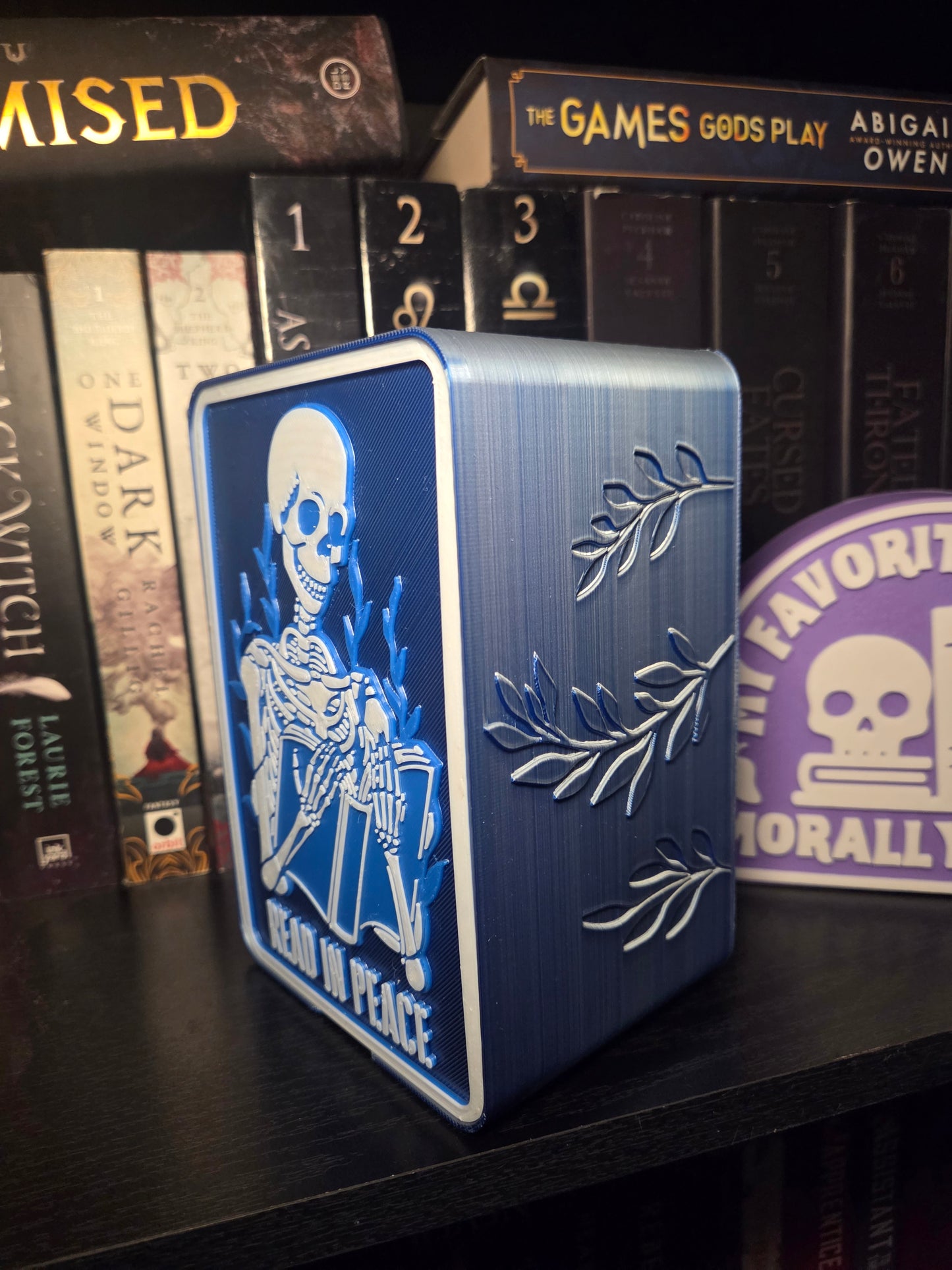 Read In Peace Shelf Box