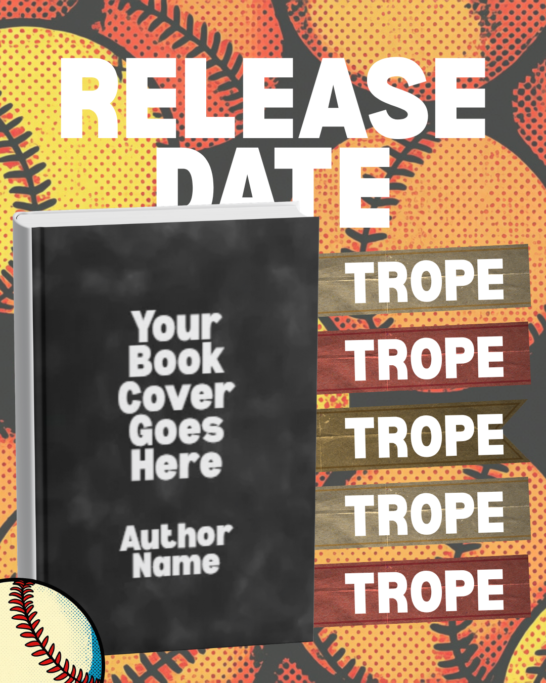 ⚾ Baseball Romance Canva Graphics Bundle