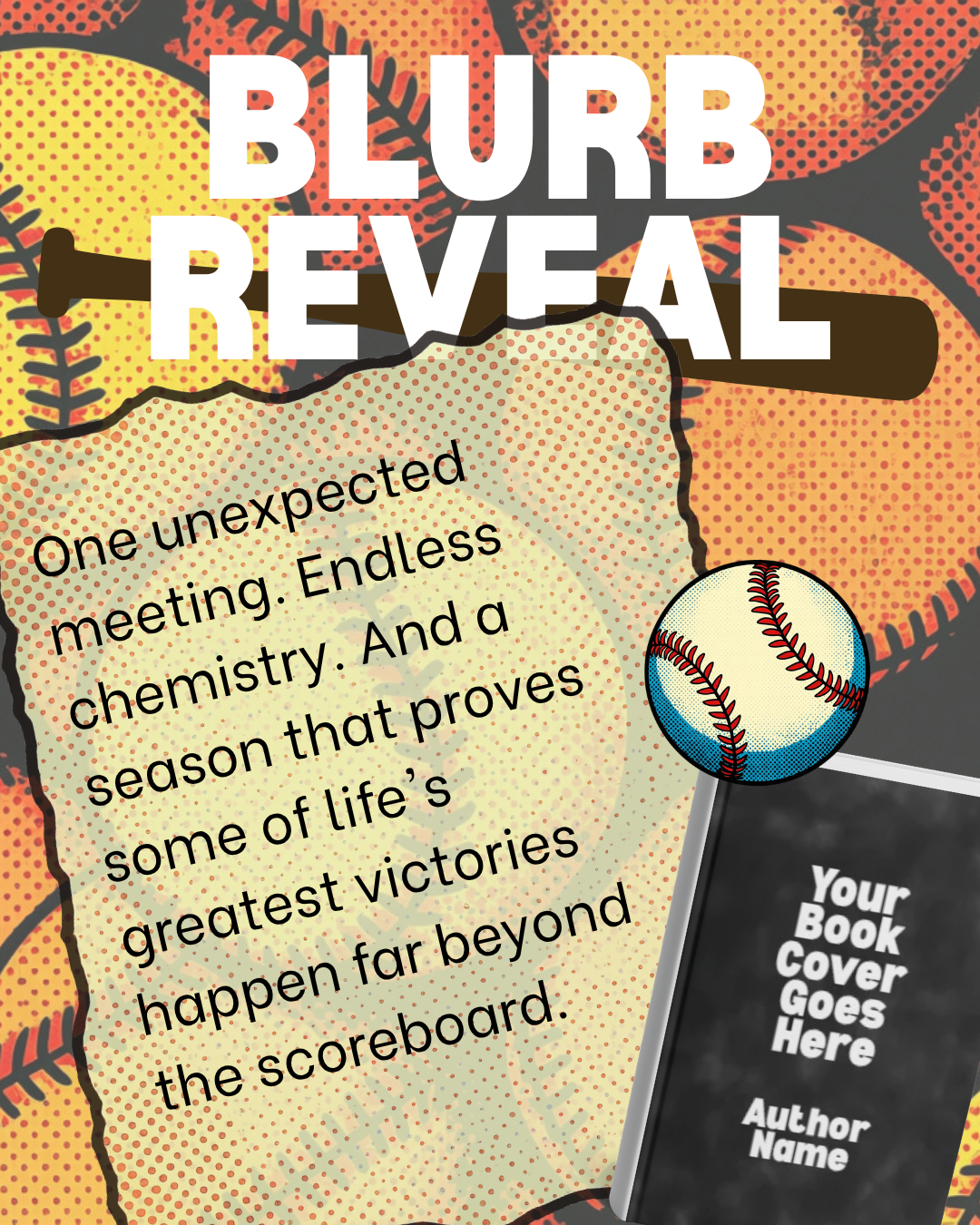 ⚾ Baseball Romance Canva Graphics Bundle